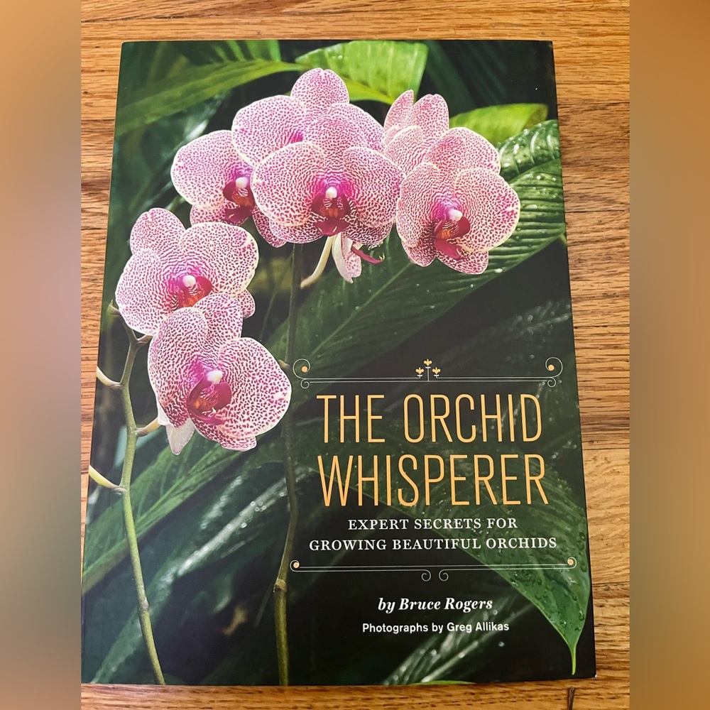 The Orchid Whisperer Book by Bruce Rogers